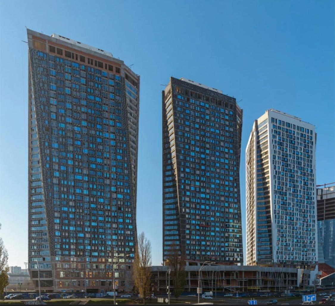 Apartments Center2- Олімпійська - Жк Manhattan City Kпі -Лесі Українки Бульвар Kyjev Exteriér fotografie